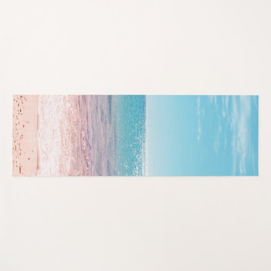 Caribbean Ocean Beach Bliss Dream #1 #tropical  Yogamatte (Vorderseite (Horizontal))