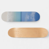 Caribbean Ocean Beach Dream #5 #curacao #wall #art Skateboard (Horizontal)