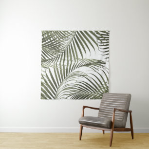 Caribbean Palm Dschungel 1 Wandteppich