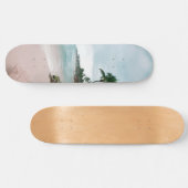 Caribbean Palm Ocean #1 #tropical #wall #art Skateboard (Horizontal)