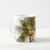 Caribbean Palm Tree Oasis #1 #travel #wall #art Kaffeetasse (Vorderseite Links)