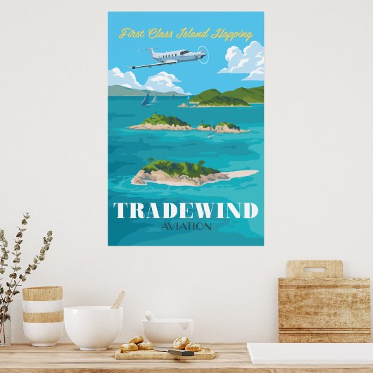 Caribbean Poster (Küche)