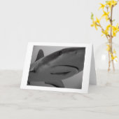 Caribbean Reef Shark Karte (Gelbe Blume)