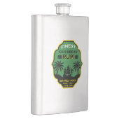 Caribbean Rum Gift Flachmann (Rechts)