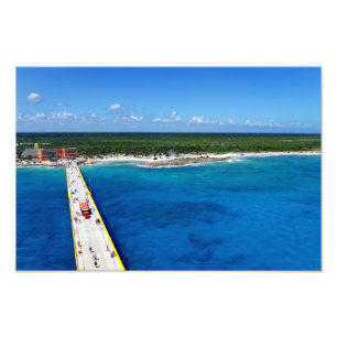 Caribbean Sapphire Fotodruck