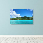 Caribbean Sea Canvass Print Leinwanddruck (Insitu (Holzboden))