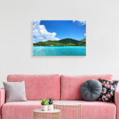 Caribbean Sea Canvass Print Leinwanddruck (Insitu (Wohnzimmer))