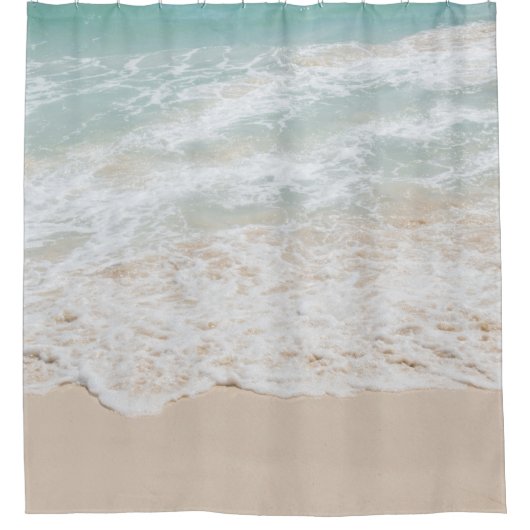 Caribbean Sea Foam Dream #3 #ocean #wall #decor Duschvorhang (Vorderseite)