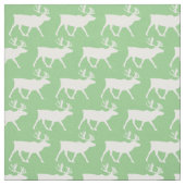 Caribbean Silhouetten Green Baby Stoff (Muster)