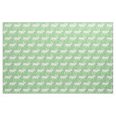 Caribbean Silhouetten Green Baby Stoff (Fat Quarter (45,7 x 55,9 cm))