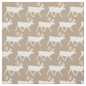 Caribbean Silhouetten Tan Baby Stoff (Muster)