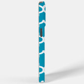 Caribbean Sky Blue Marokkanisches Personalisiertes Case-Mate iPhone Hülle (Rückseite / Rechts)