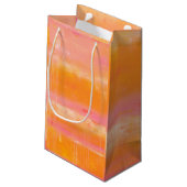 Caribbean Sky Kleine Geschenktüte (Rückseite Schrägansicht)