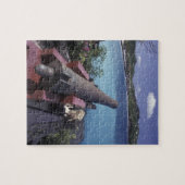 CARIBBEAN, St. Barts, Connon in die Bucht von Puzzle (Horizontal)