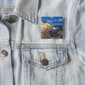 Caribbean, St. Martin, Cliffs am Strand von Cupeco Button (Beispiel)