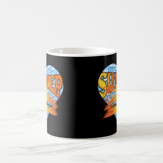 Caribbean Summer Café Kaffeetasse (Mittel)