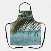 Caribbean Sunrise Ocean Palm 1 Schürze (Vorderseite)