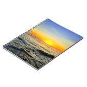 Caribbean Sunset Glow Notebook Notizblock (Linke Seite)