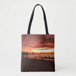 Caribbean Sunset Glow Toag Tasche