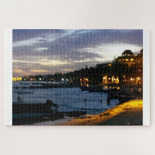 Caribbean Sunset Jigsaw Puzzle (Horizontal)