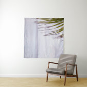 Caribbean Sunset Ocean Palm 5 Wandteppich (Beispiel (Horizontal))