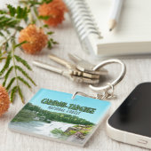 Caribbean Targhee National Forest Idaho Schlüsselanhänger (Vorderseite rechts)