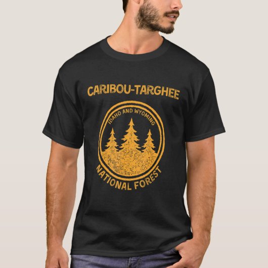Caribbean Targhee National Forest T-Shirt (Vorderseite)