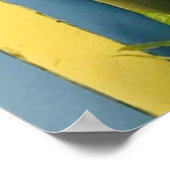 Caribbean Tiki Sign" Fotografie Poster (Ecke)