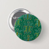 Caribbean Tortuga Button (Vorne & Hinten)