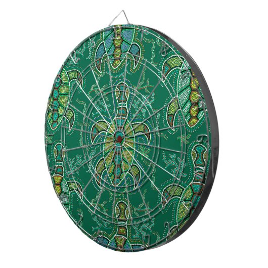 Caribbean Tortuga Dartscheibe (Vorderseite rechts)