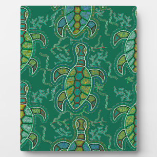 Caribbean Tortuga Fotoplatte