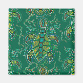 Caribbean Tortuga Magnet (Vorne)