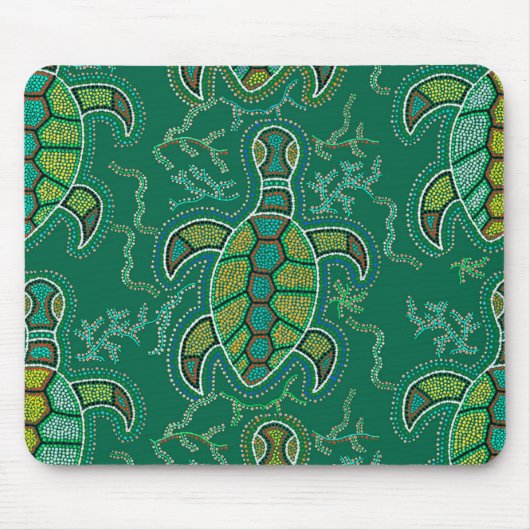 Caribbean Tortuga Mousepad (Vorne)