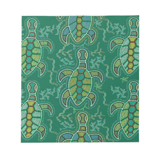 Caribbean Tortuga Notizblock (Vorderseite)