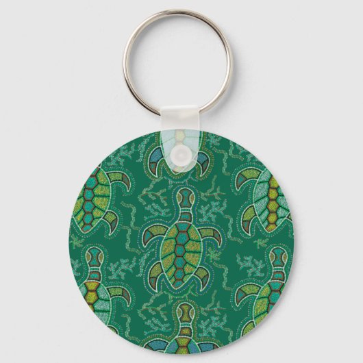 Caribbean Tortuga Schlüsselanhänger (Vorderseite)