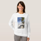 Caribbean - Trinidad - Manzanilla Beach auf T-Shirt (Vorne ganz)