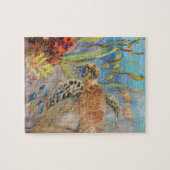 Caribbean Turtle Liebe von Susan Mains Puzzle (Horizontal)