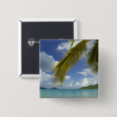 Caribbean, U.S. Jungfrau Islands, St.Thomas, Button (Vorne & Hinten)