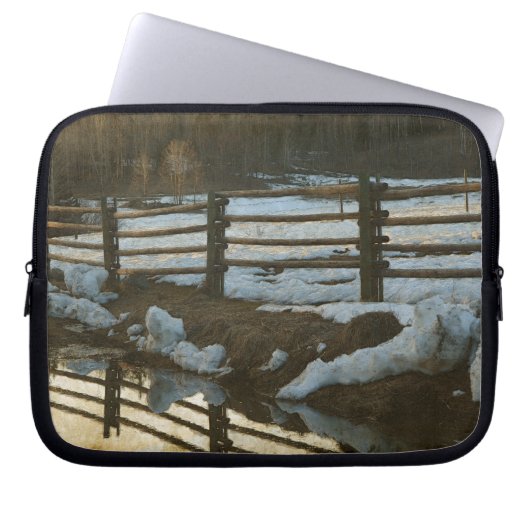 Cariboo Natur Landschaft Mousemat Design Laptopschutzhülle (Vorderseite)