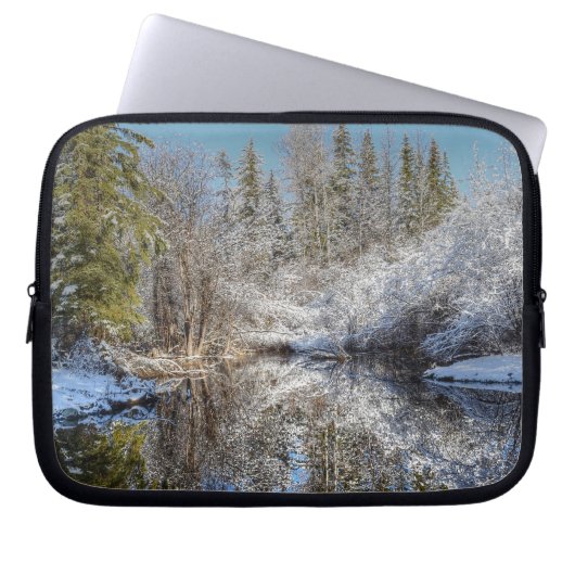 Cariboo Natur Landschaft Mousemat Design Laptopschutzhülle (Vorderseite)