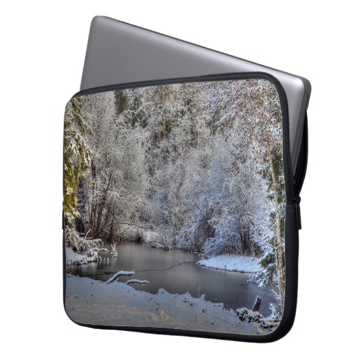 Cariboo Natur Landschaft Mousemat Design Laptopschutzhülle (Vorderseite Links)