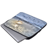 Cariboo Natur Landschaft Winteraufgang Laptopschutzhülle (Vorne Knopf)