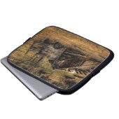 Cariboo Rustic Shed Ranch Farm Mousemat Design Laptopschutzhülle (Vorne Knopf)