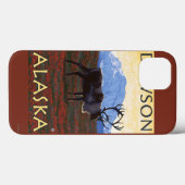 Caribou Scene - Dawson, Alaska Case-Mate iPhone Hülle (Rückseite (Horizontal))