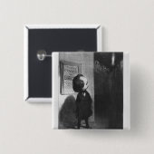 "Caricatures du Jour", Karikatur von Victor Hugo Button (Vorne & Hinten)