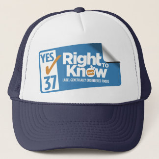 CARightToKnow Hut Truckerkappe