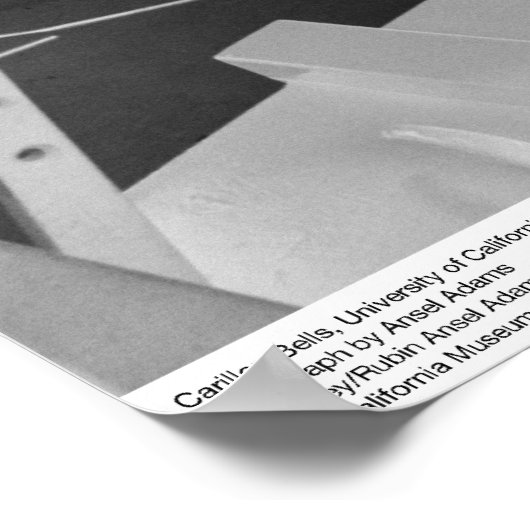 Carillon Bells, UCR, Januar 1967 Poster (Ecke)