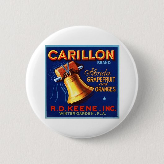 Carillon Brand Florida Grapefruit Button (Vorderseite)