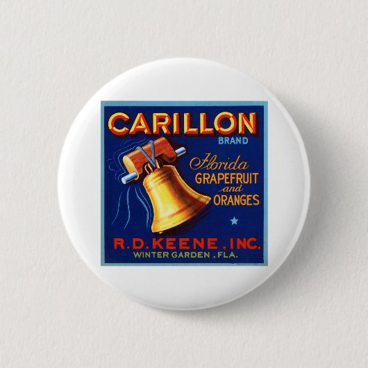 Carillon-Marke Florida-Grapefruit Button (Vorderseite)