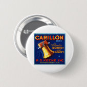 Carillon-Marke Florida-Grapefruit Button (Vorne & Hinten)